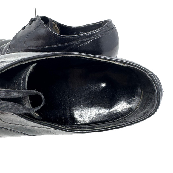 Vtg Florsheim Men’s 9D Black Leather Cap Toe Oxford Dress Shoes Goodyear Welt main image 13